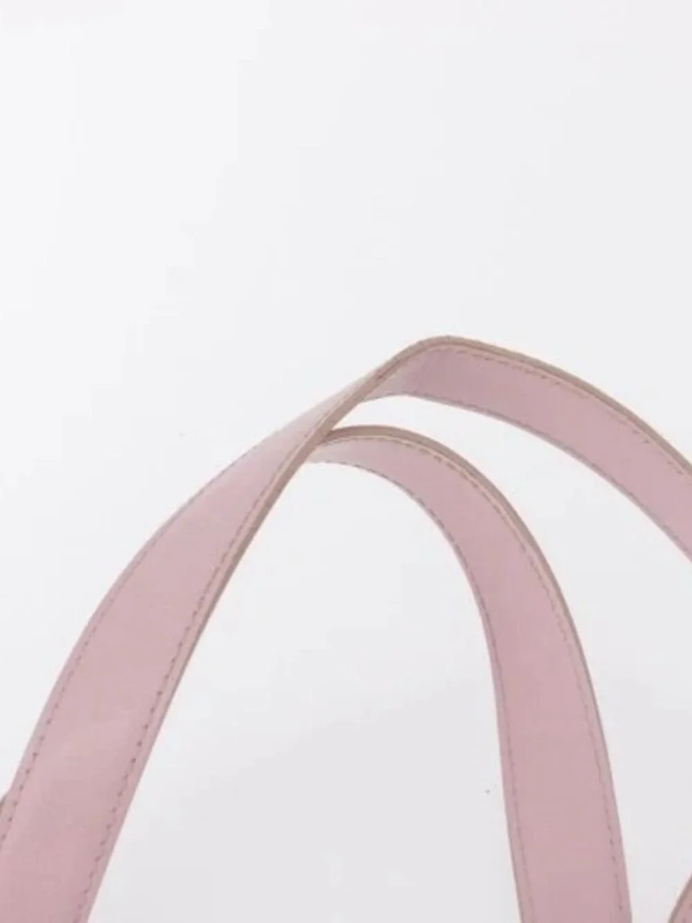 CHANEL New Travel line Tote Bag Nylon Pink Gold CC Auth BA9530